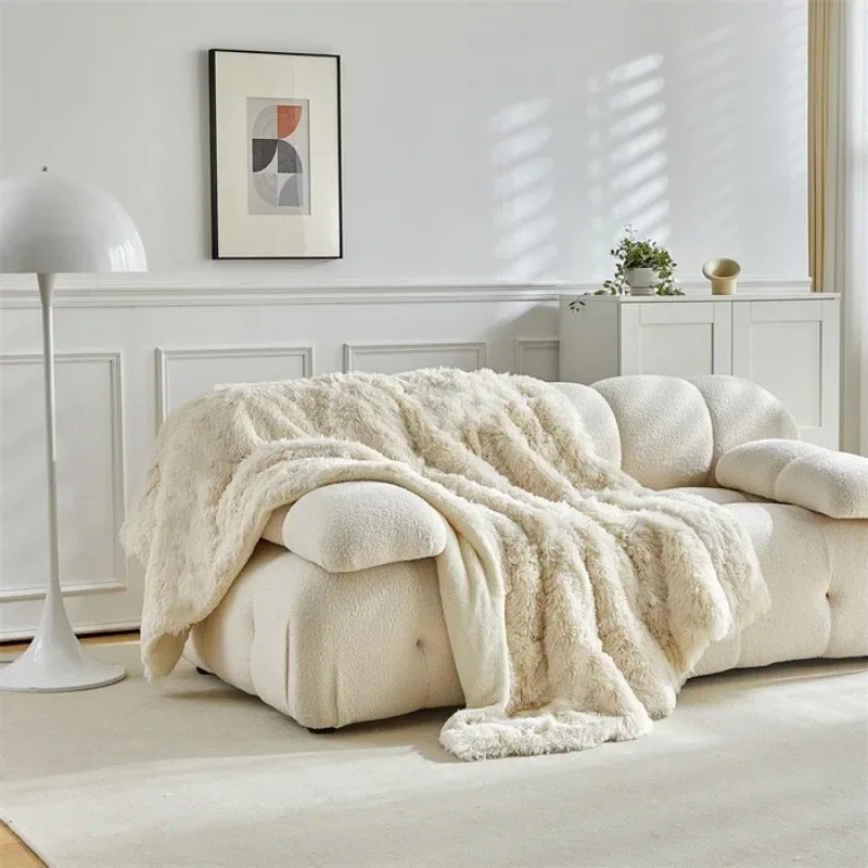 Indulge in Comfort with Our 2025 Double Mink Fleece Coral Fleece Blanket - Perfect for Cozy Evenings!